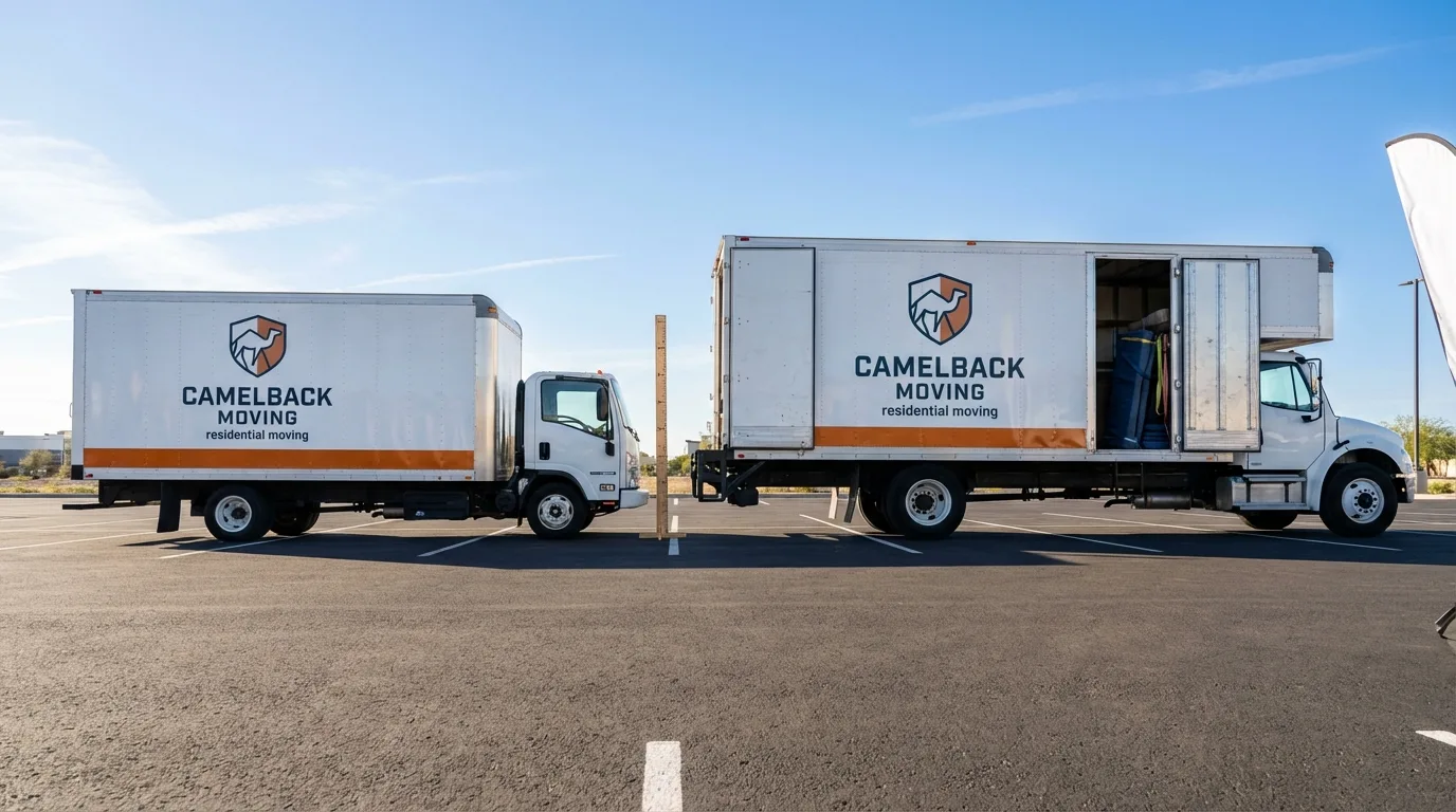 Moving truck size capacity guide in Shippensburg